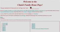 Desktop Screenshot of chmiel.com